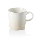 Le Creuset 100ml white stoneware espresso mug, scratch-resistant, durable, dishwasher safe – available at Keans Claremorris.