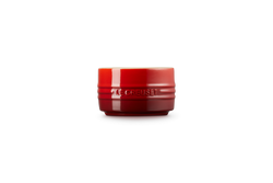 Le Creuset Stackable Ramekin in Cerise red, durable stoneware, perfect for baking and serving | Keans Claremorris