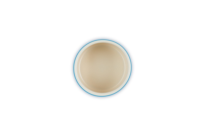 Le Creuset Stackable Ramekin in Azure blue, durable stoneware, perfect for baking and serving | Keans Claremorris