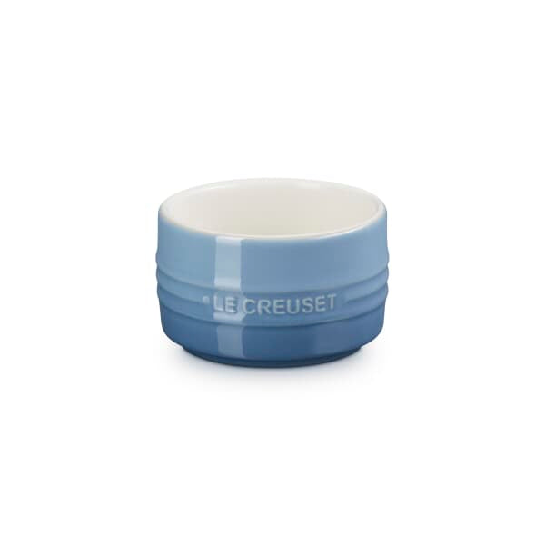 Le Creuset Stackable Stoneware Ramekin 200ml Chambray, durable, heat-resistant, microwave and dishwasher safe – Keans