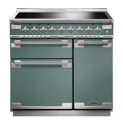 Rangemaster Elise 90CM induction range cooker with oven and hob, available at Keans Claremorris.