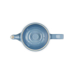 Le Creuset Stoneware Grand Teapot 1.3L Chambray blue, durable ceramic, available at Keans Claremorris