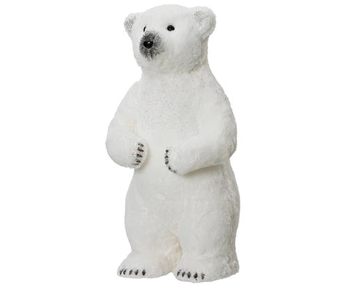  Polar Bear – Fur with Glitter h60cm