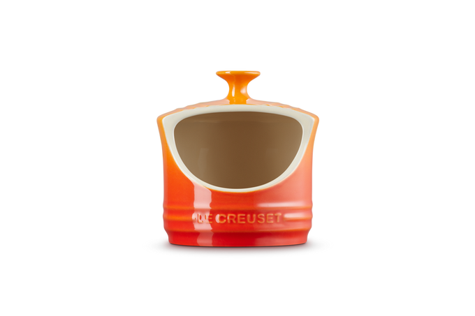 Le Creuset Salt Pig Volcanic stoneware container for kitchen storage – available at Keans Claremorris