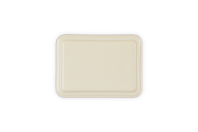 Le Creuset Butter Dish in Shell Pink - Durable Stoneware, Elegant Design | Available at Keans Claremorris