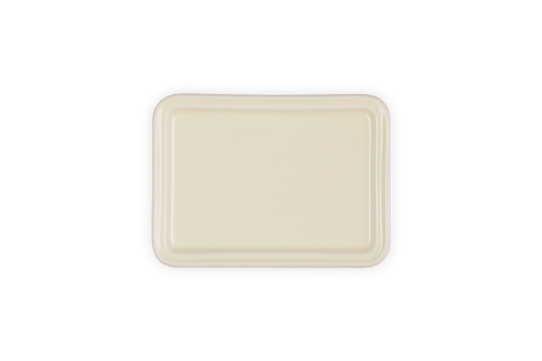Le Creuset Butter Dish in Shell Pink - Durable Stoneware, Elegant Design | Available at Keans Claremorris