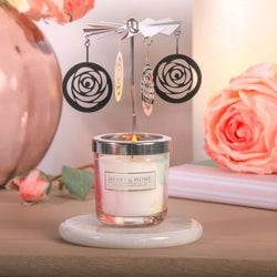 Fragrance Mini Candle Carousel Gift Set - With Love 
Heart & Home
