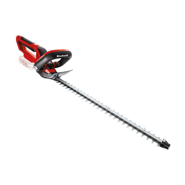 Einhell 18v 55cm hedge trimmer with laser-cut steel blades, adjustable swivel handle, safety switch – Keans Claremorris.
