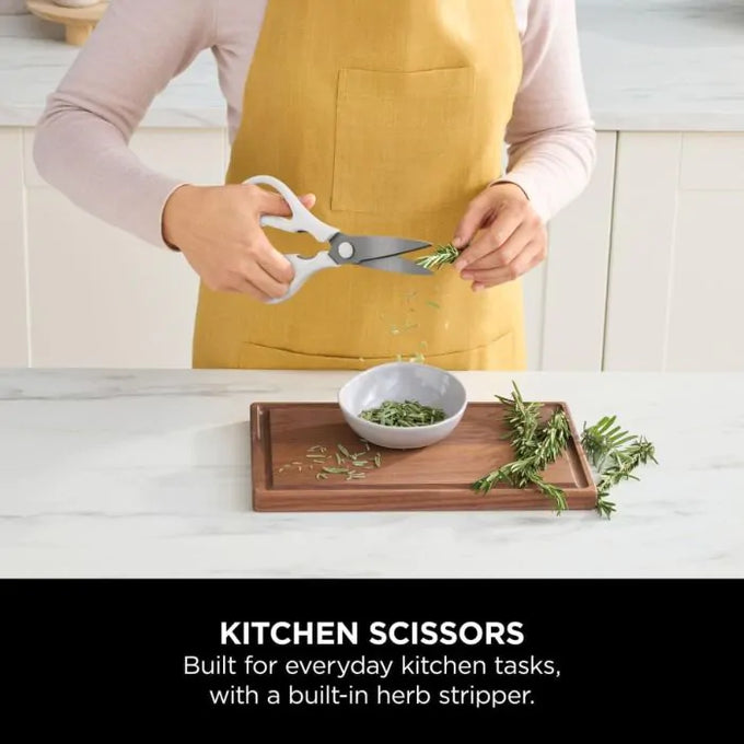 Ninja K62006EUWH Stay Sharp 6-Piece Stainless Steel Knife Set with White Block – Keans Claremorris