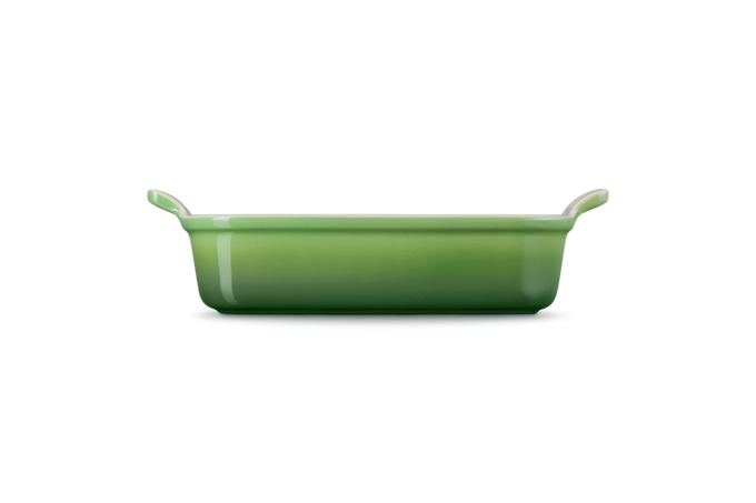 Le Creuset 26cm deep rectangular bamboo dish, durable stoneware cookware - Keans Claremorris