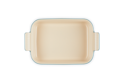 Le Creuset Deep Rectangular Dish 26cm in Deep Teal – Durable Stoneware Bakeware | Keans Claremorris
