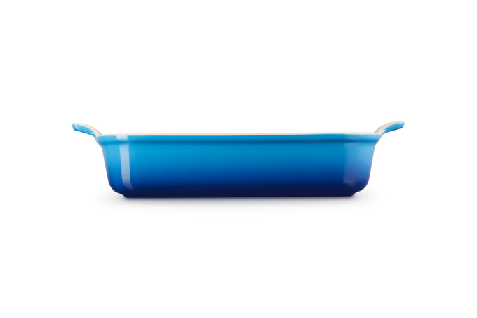 Le Creuset 32cm Deep Rectangular Dish in Azure Blue – Durable, Stylish Bakeware | Keans Claremorris