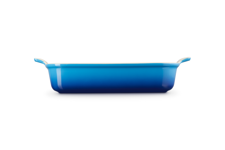 Le Creuset 32cm Deep Rectangular Dish in Azure Blue – Durable, Stylish Bakeware | Keans Claremorris