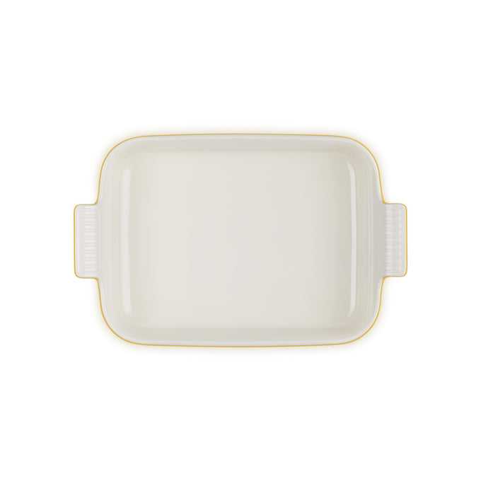 Le Creuset Nectar Deep Rectangular Dish 26cm, durable stoneware baking dish, available at Keans Claremorris.