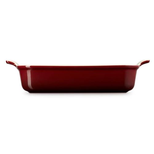 Le Creuset Deep Rectangular Dish 32cm Garnet enamel cookware, durable and stylish - Keans Claremorris