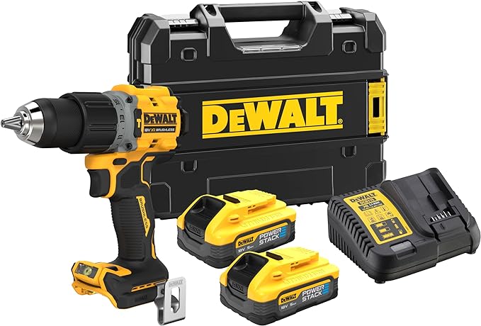 DEWALT DCD805H2T XR BL G3 Combi 18V 2 x 5.0Ah POWERSTACK™ Li-ion - KeansClaremorris