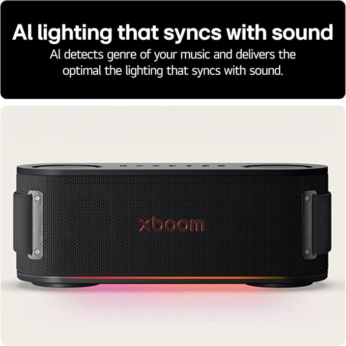 LG Xboom Bounce by will.i.am Wireless Speaker - Black - Image 10