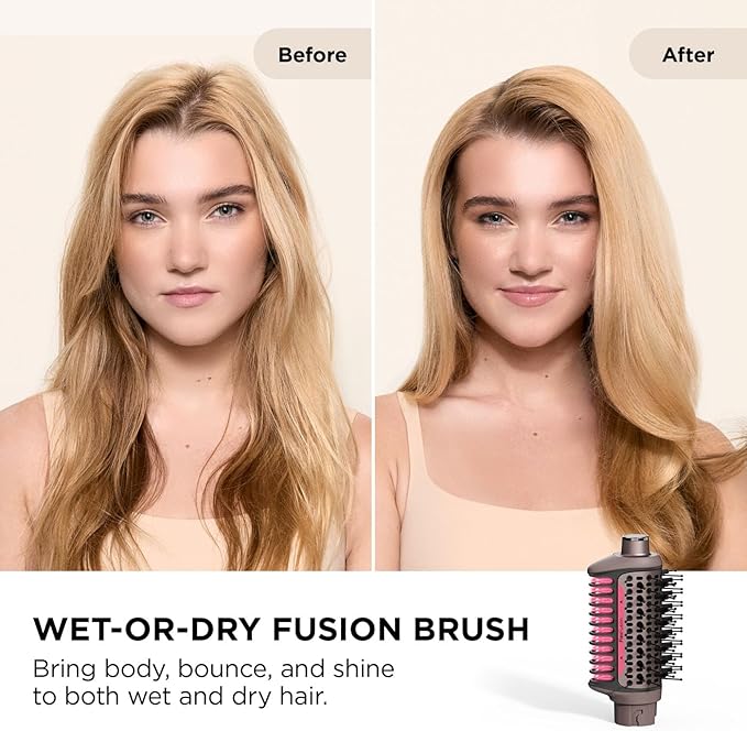 Shark Fusion Hair Straightener with advanced ceramic plates for smooth styling - available at Keans Claremorris