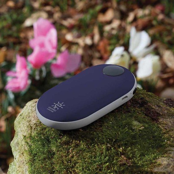 Smart Handwarmer with 3 heat modes, dual heat pads, rechargeable power bank, 5200mAh – Keans Claremorris.