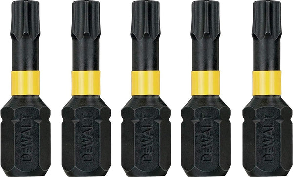 DeWalt Impact Torsion Bits TX30 x 25mm (Pack 5)