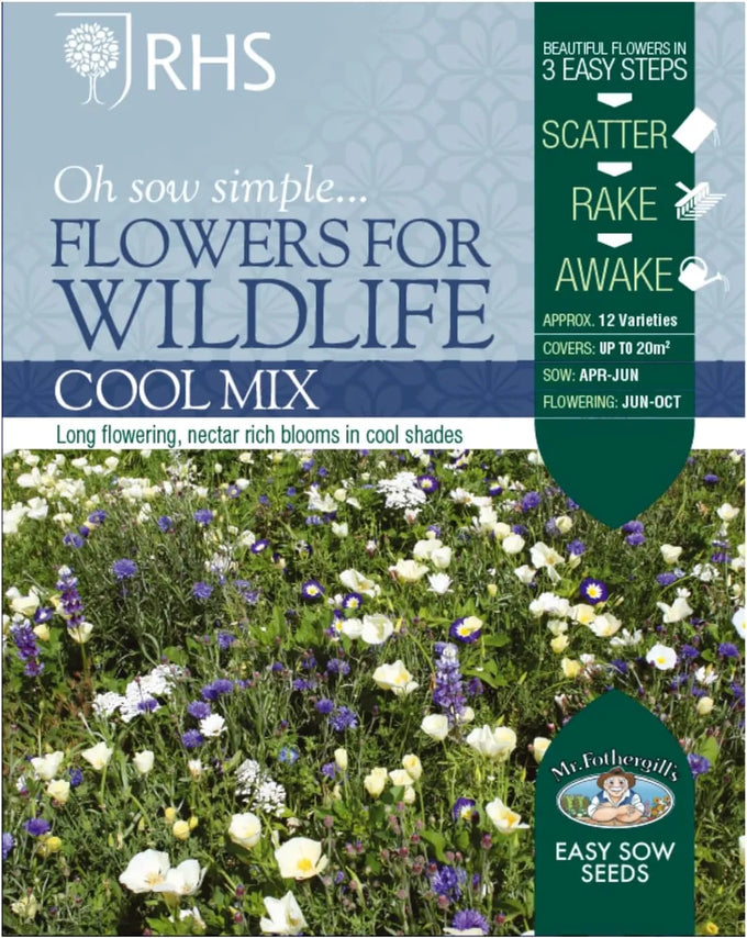 RHS Flowers for Wildlife Cool Mix - Image 1