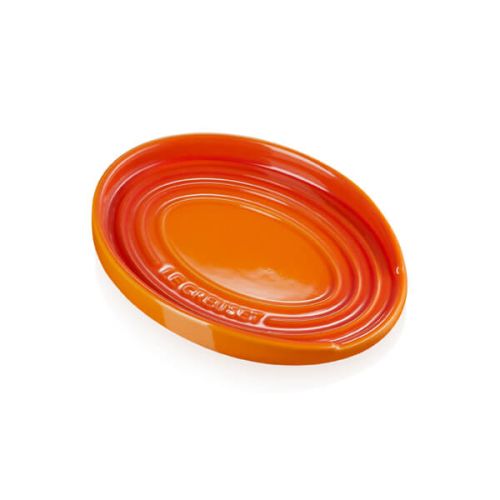 Le Creuset Stoneware Oval Spoon Rest 15cm Volcanic, scratch-resistant, dishwasher safe, heat-resistant – Keans Claremorris