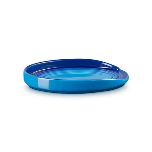 Le Creuset 15cm Azure Stoneware Oval Spoon Rest – Durable, Stylish Kitchen Accessory | Keans Claremorris