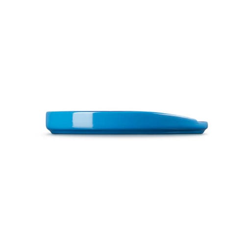 Le Creuset Stoneware Oval Spoon Rest 15cm in Azure - Durable, Stylish Kitchen Accessory | Keans Claremorris