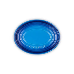 Le Creuset Stoneware Oval Spoon Rest 15cm in Azure - Durable Kitchen Accessory | Keans Claremorris