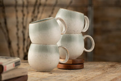 Tivoli Stoneware 4 Piece Round Mug Set, durable ceramic mugs, perfect for hot beverages – available at Keans Claremorris.
