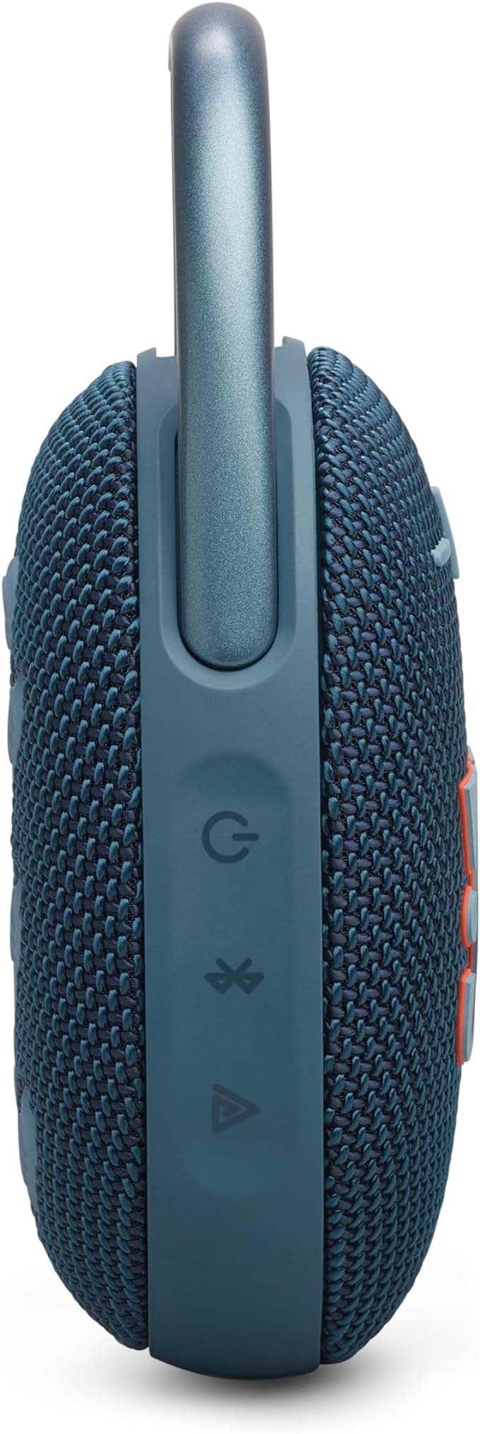 JBL Clip 5 Blue portable waterproof Bluetooth speaker with carabiner – available at Keans Claremorris