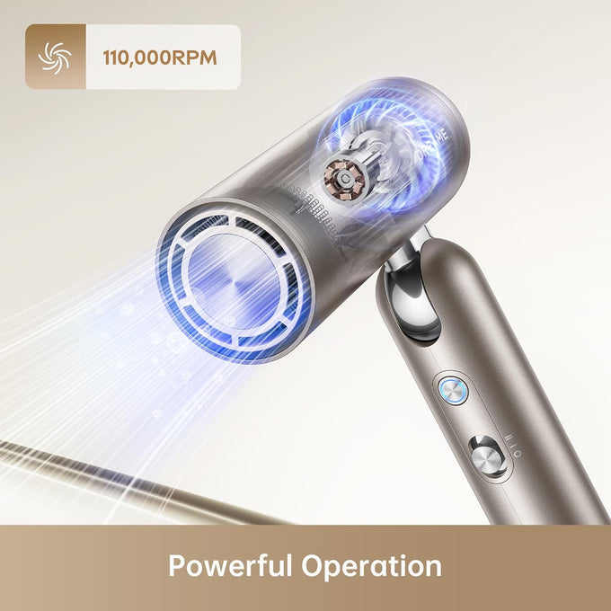 Dreame Pocket High-Speed Hair Dryer - Gold | AHD51-GOLD - Image 3