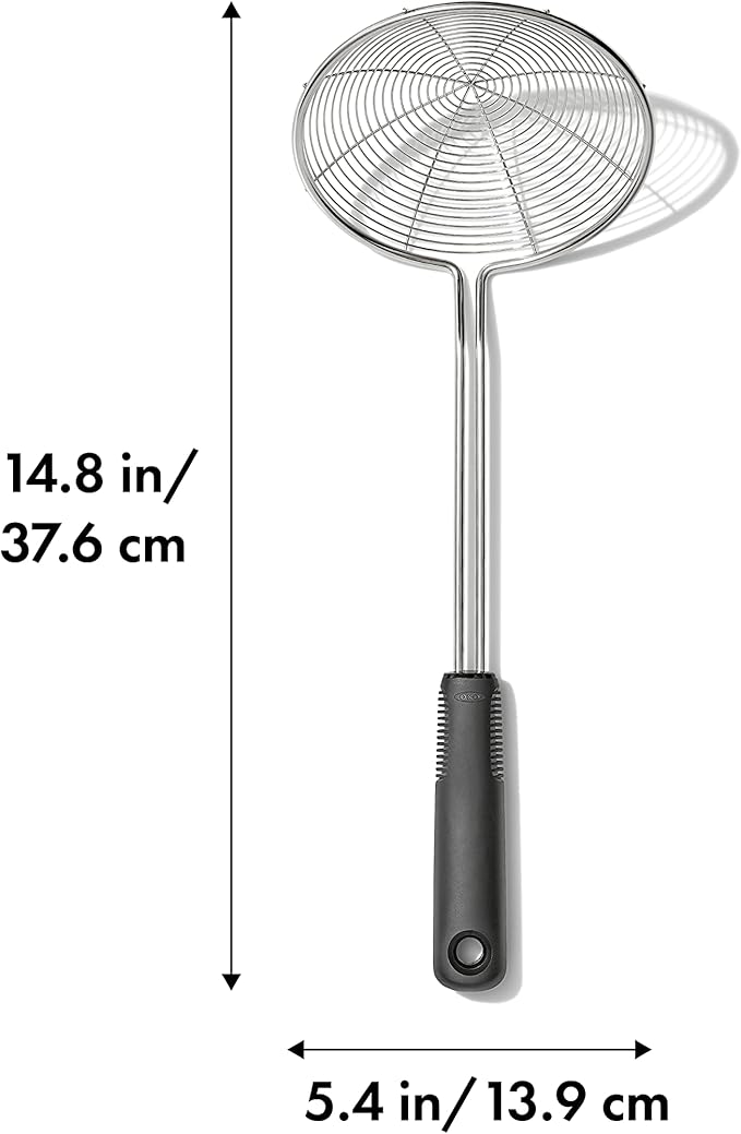 OXO Good Grips Scoop & Strain Skimmer - Image 2