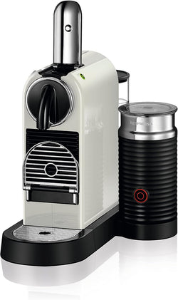 Delonghi Citiz Nespresso Coffee Machine White with Aerroccino