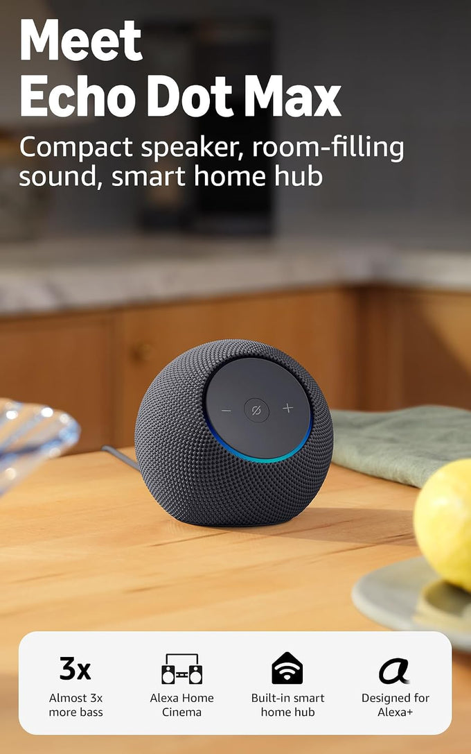 Amazon Echo Dot Max Black Graphite | 666054 - Image 2