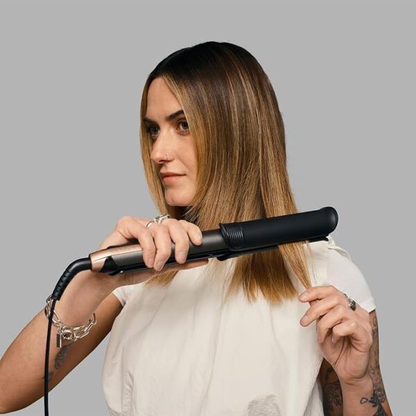 Remington ONE Straight & Curl Styler S6077 – versatile hair straightener and curler, available at Keans Claremorris.