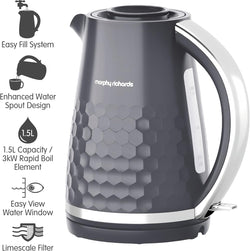 Morphy Richards Hive Kettle Grey