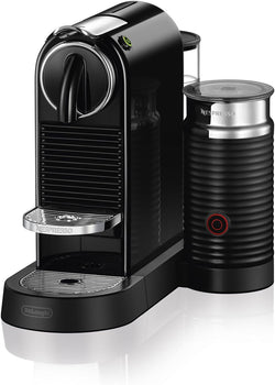 Delonghi Citiz Nespresso Coffee Machine Black with Aerroccino