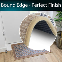 Allure Door Mat Beige - 50x75cm