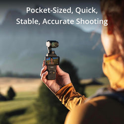 DJI Osmo Pocket 3 Creator Combo handheld 4K camera with accessories, available at Keans Claremorris store.