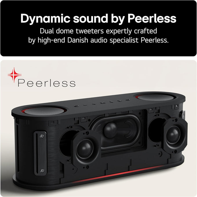 LG Xboom Bounce by will.i.am Wireless Speaker - Black - Image 7