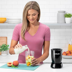 Nutribullet 600 Series All Black 600W blender, powerful personal blender, available at Keans Claremorris store.