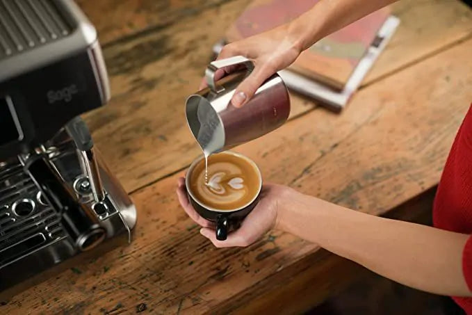 Sage Barista Pro Espresso Machine Black Truffle SES878BTR4GEU1, fast heat, precise extraction – available at Keans