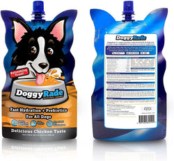 Doggyrade 250ml pet hydration drink bottle, refreshing formula for dogs, available at Keans Claremorris.
