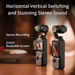 DJI Osmo Pocket 3 Handheld Stabilized 4K Camera for smooth video capture | Available at Keans Claremorris