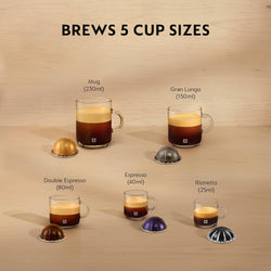 Delonghi Nespresso Vertuo Plus Capsule Coffee Machine Black