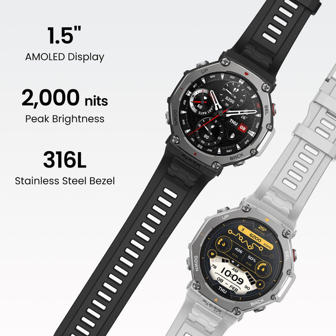 Amazfit T-Rex 3 | Haze Gray - Image 3