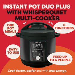 Instant Pot Duo Plus WhisperQuiet 5.7L Multi-Cooker