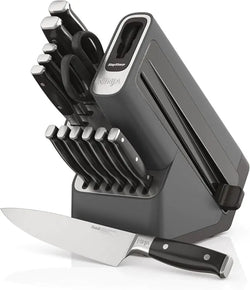 Ninja Foodi StaySharp Knife Block with Integrated Sharpener – Deluxe 14-Piece Set