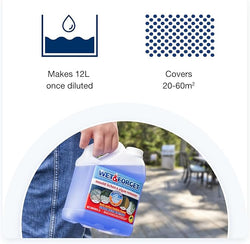 Wet & Forget 2L Mould, Lichen & Algae Remover spray bottle - Keans Claremorris